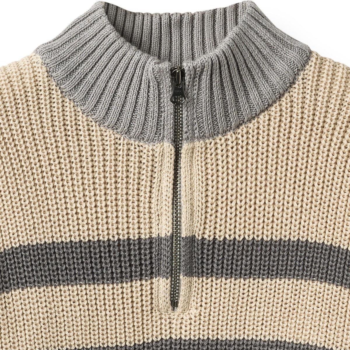 Strickpullover mit Reißverschluss Simo