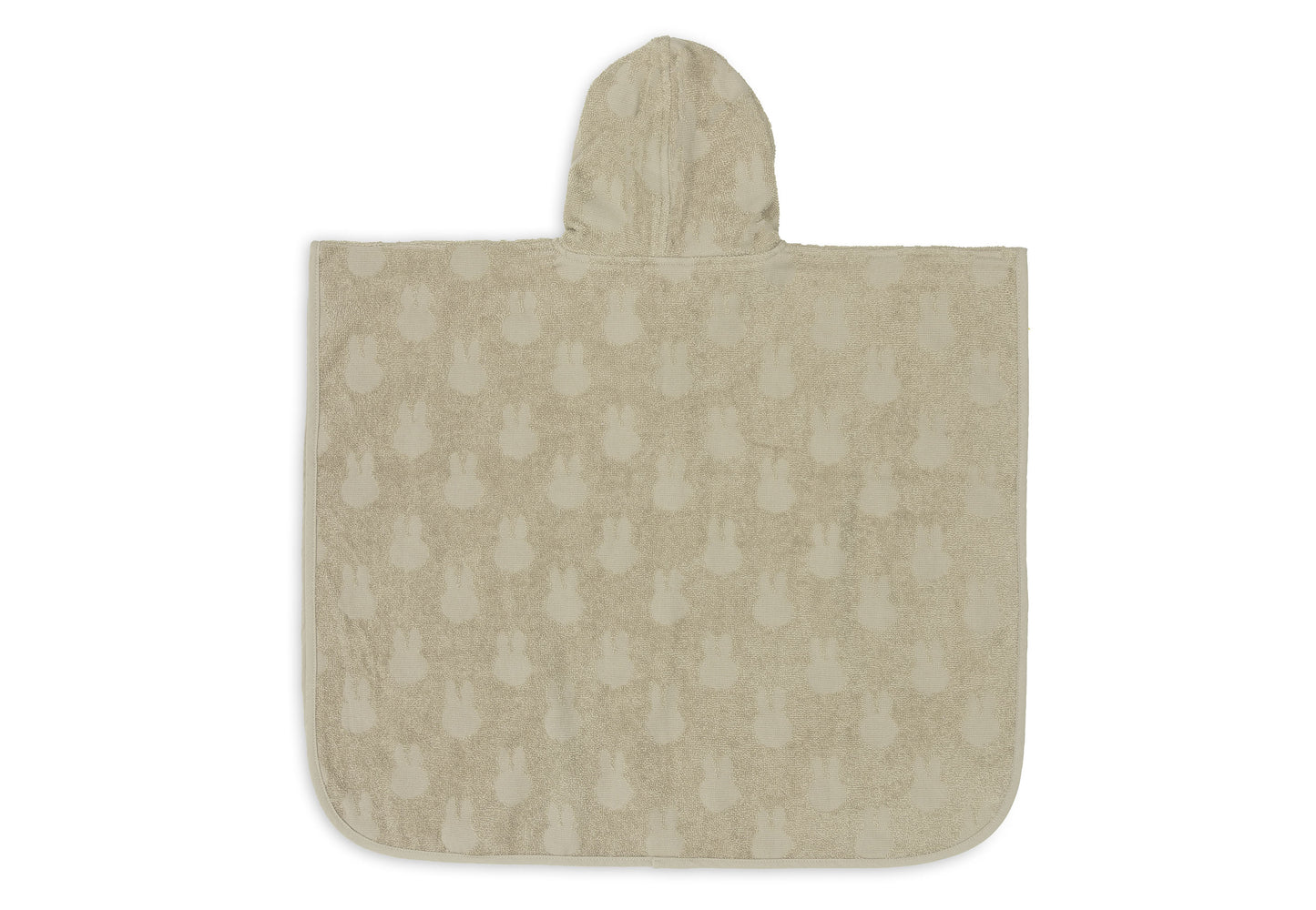 Badeponcho Frottee Miffy Jacquard - Nougat