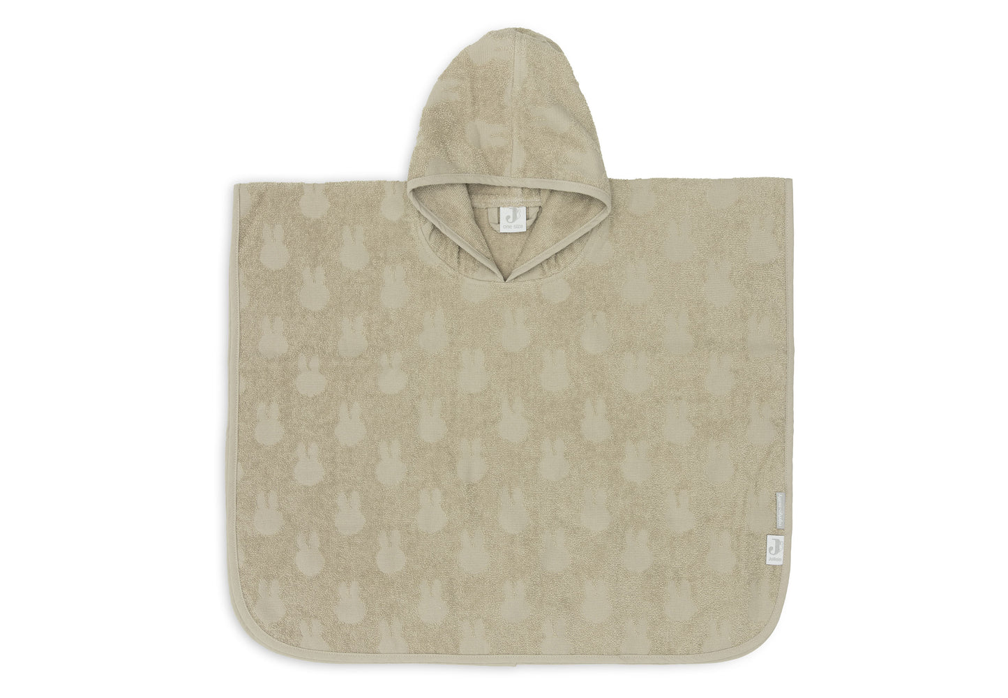 Badeponcho Frottee Miffy Jacquard - Nougat