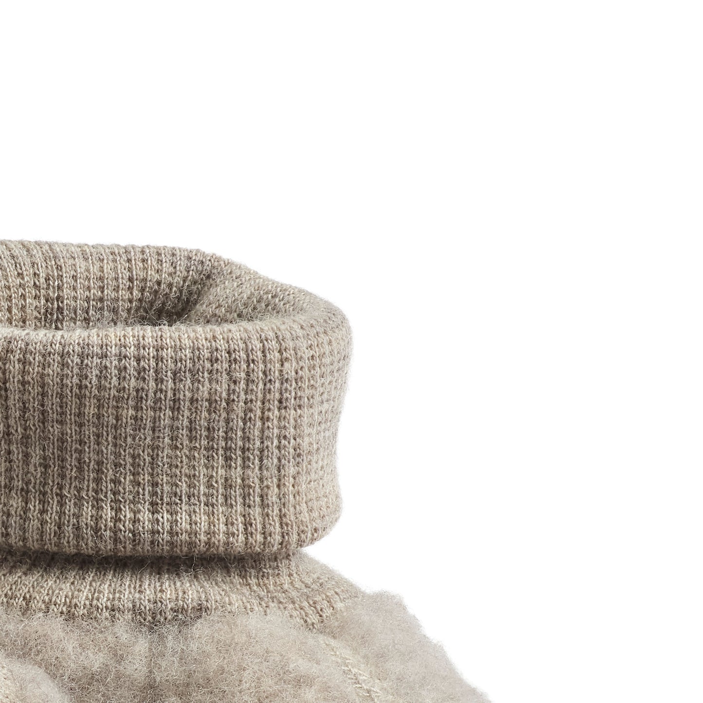 Merino Wollfleece Krabbelschuhe Lei