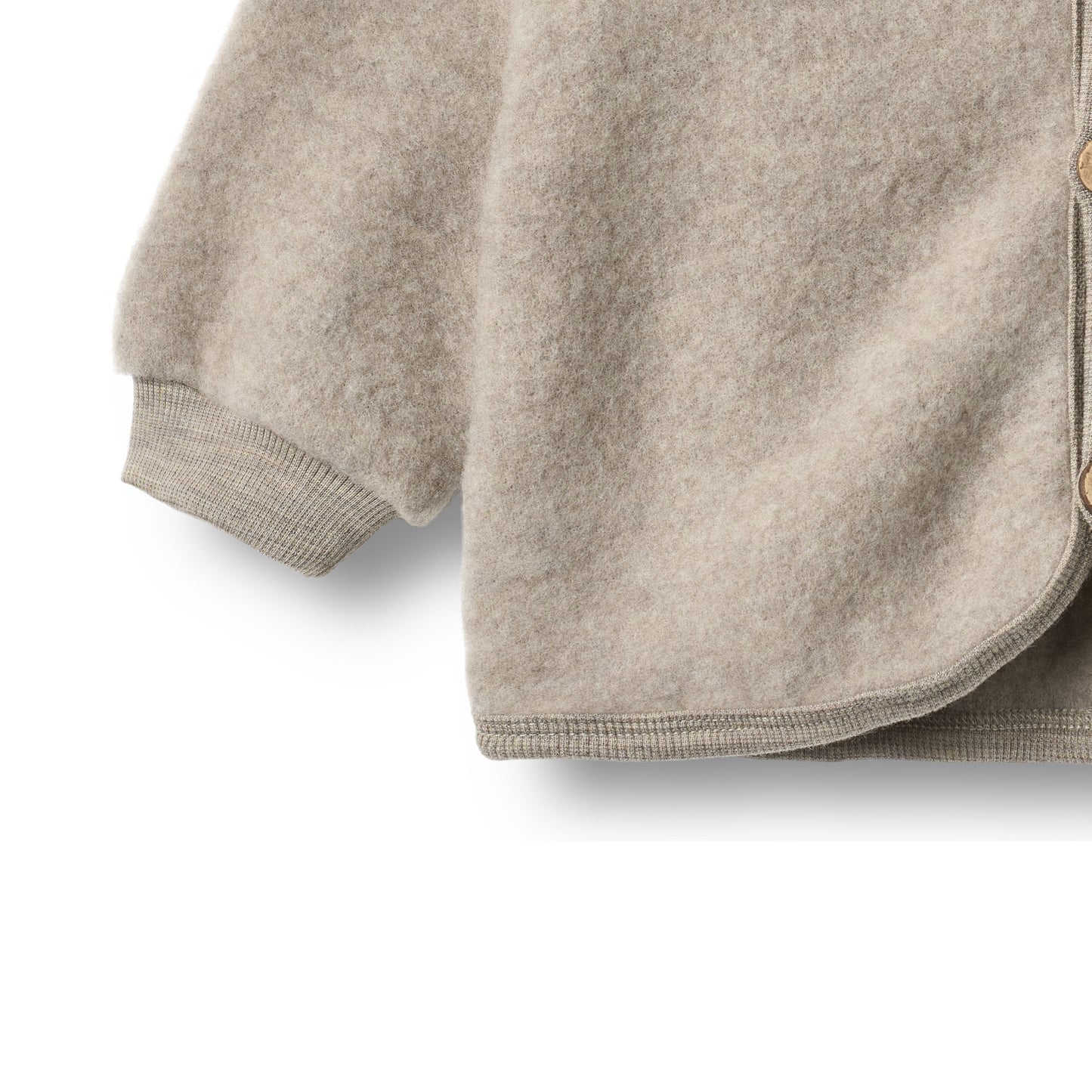 Merino Wollfleece Cardigan Kari - Baby