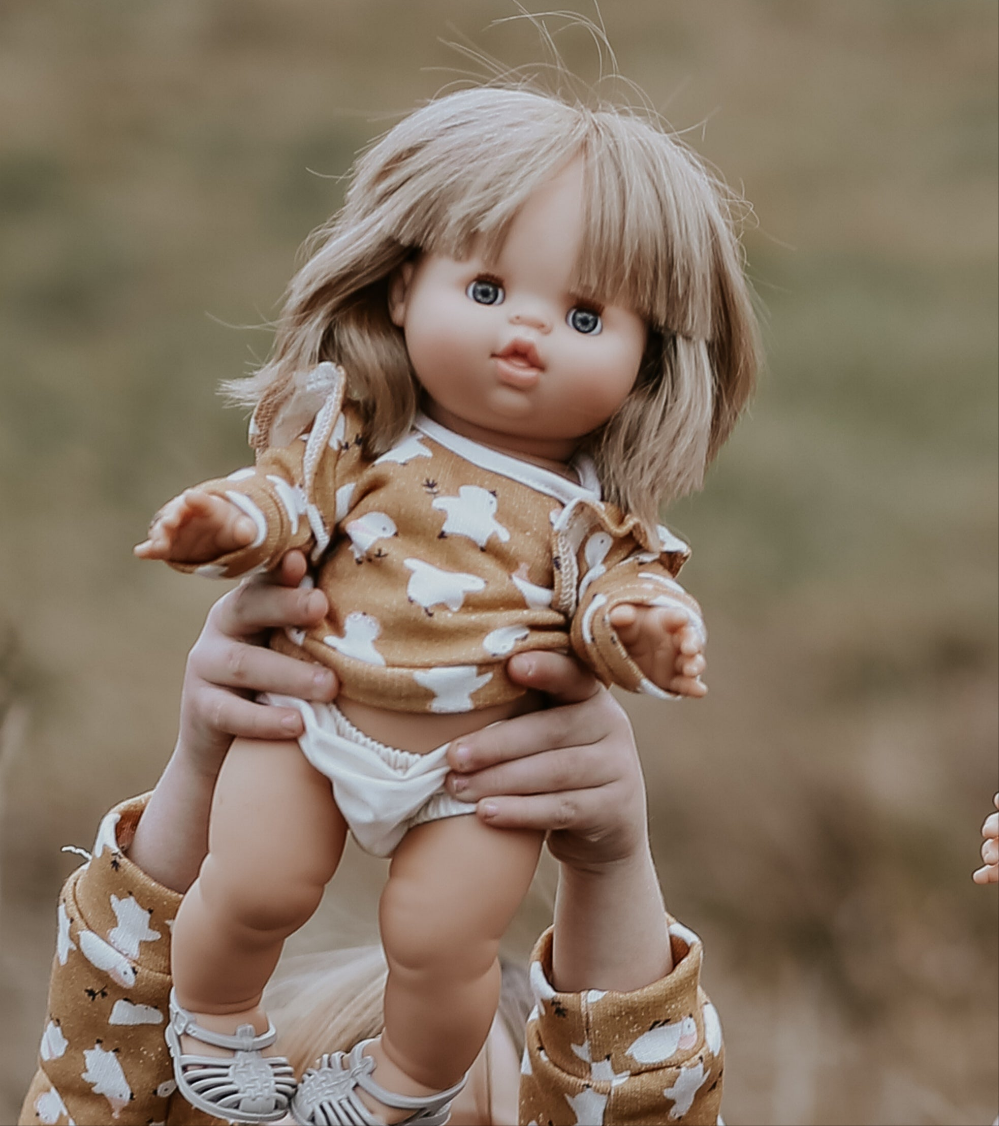 Puppe Yzé 34 cm - OHNE Kleidung & Zubehör