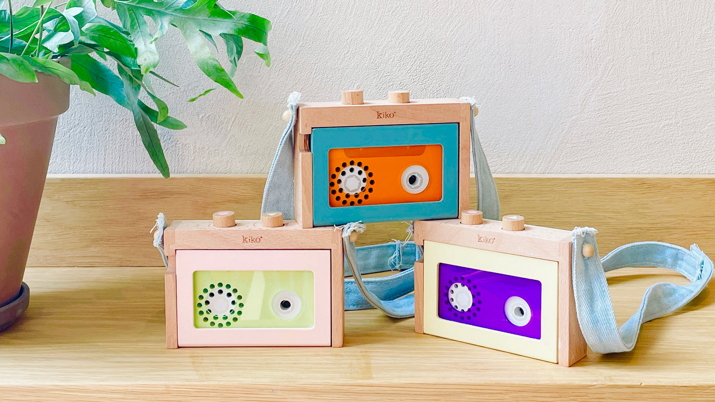 Mini Tape Recorder - Blue Orange