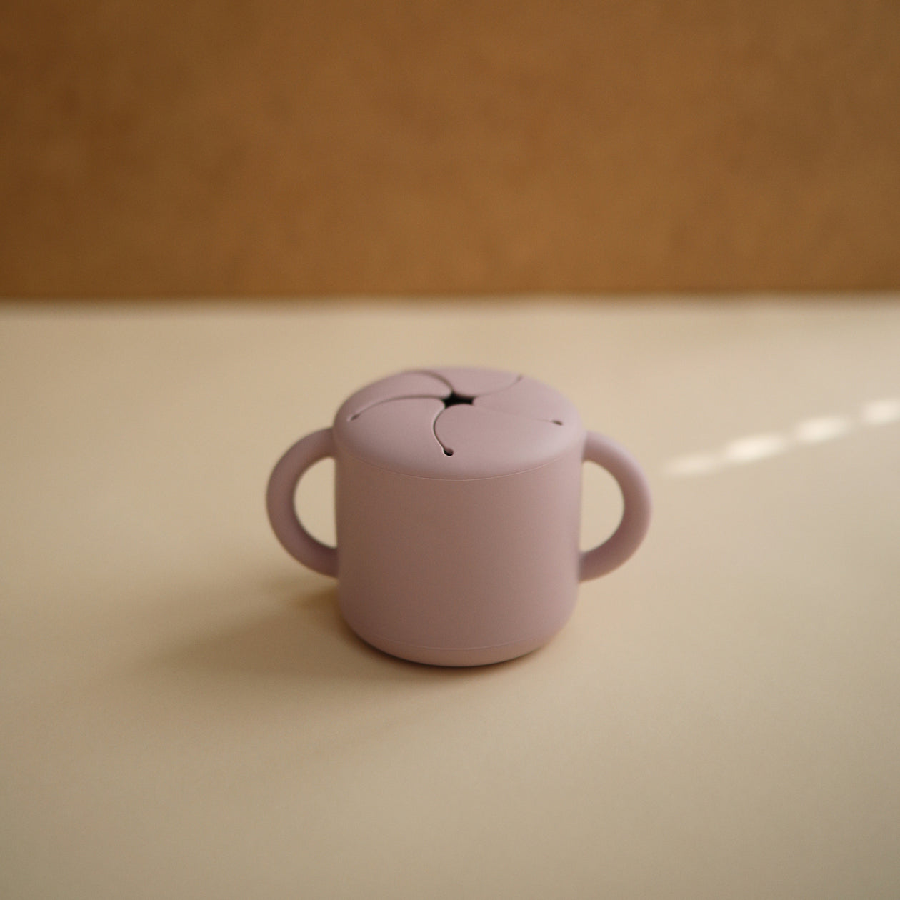 Snackbecher Silikon - Soft Lilac