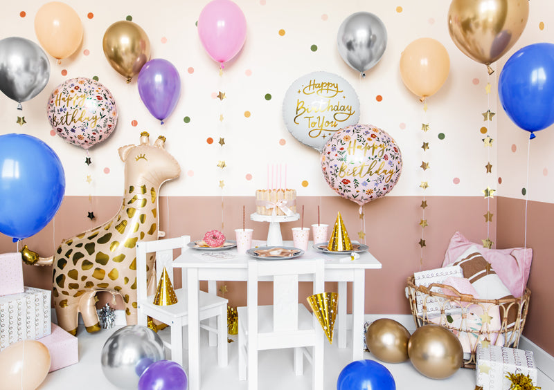 Folienballon Giraffe stehend