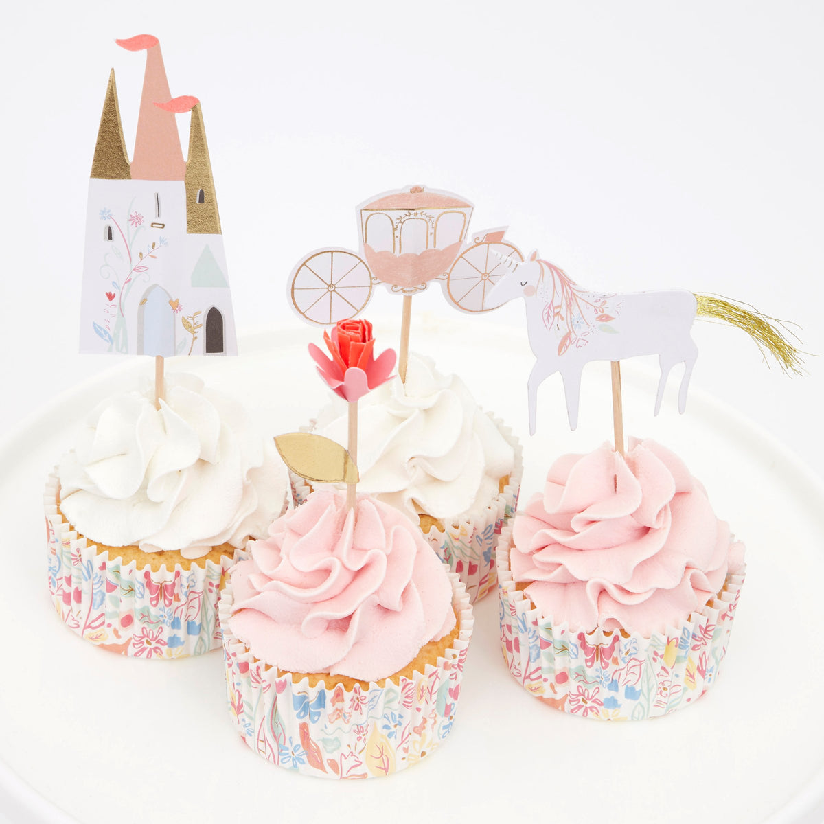 Cupcake-Set - Prinzessinnen