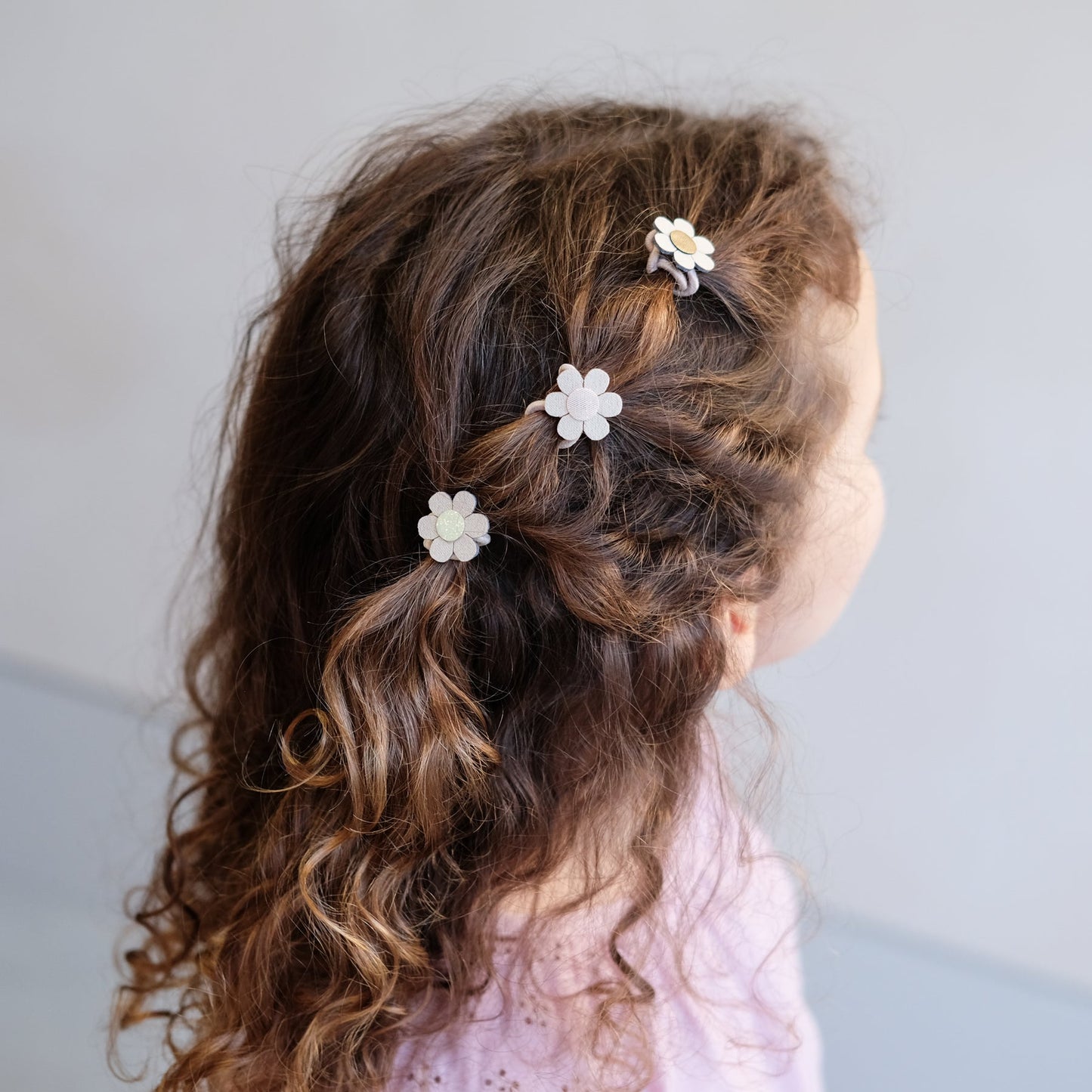Mini Haargummi Set - Gänseblümchen