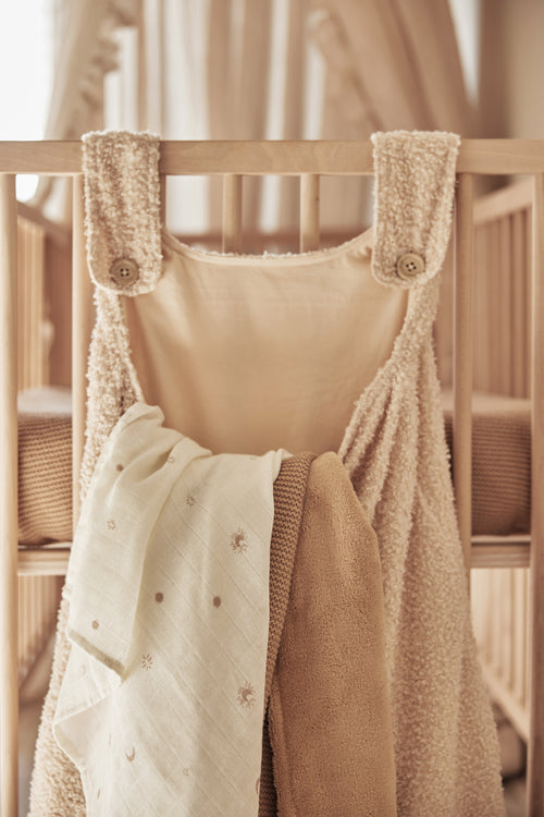 Bettaufbewahrungstasche Boucle - Naturel