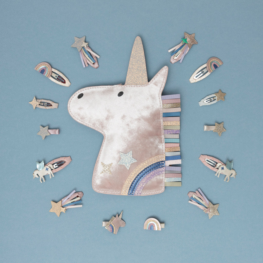 Celeste Unicorn Mini Haarspangen