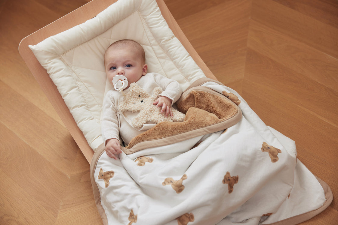Babydecke Jersey 75x100cm - Teddy Bear
