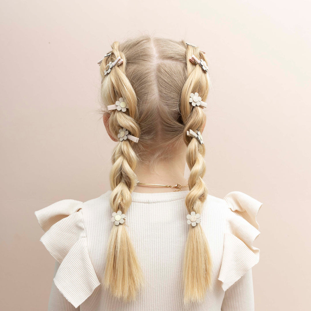 Mini Haargummi Set - Gänseblümchen