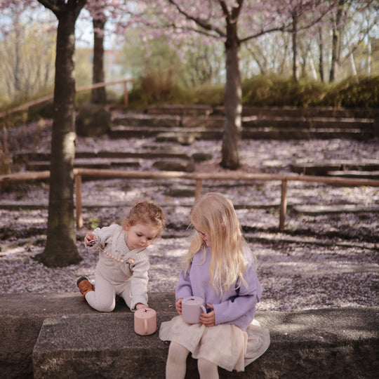 Snackbecher Silikon - Soft Lilac