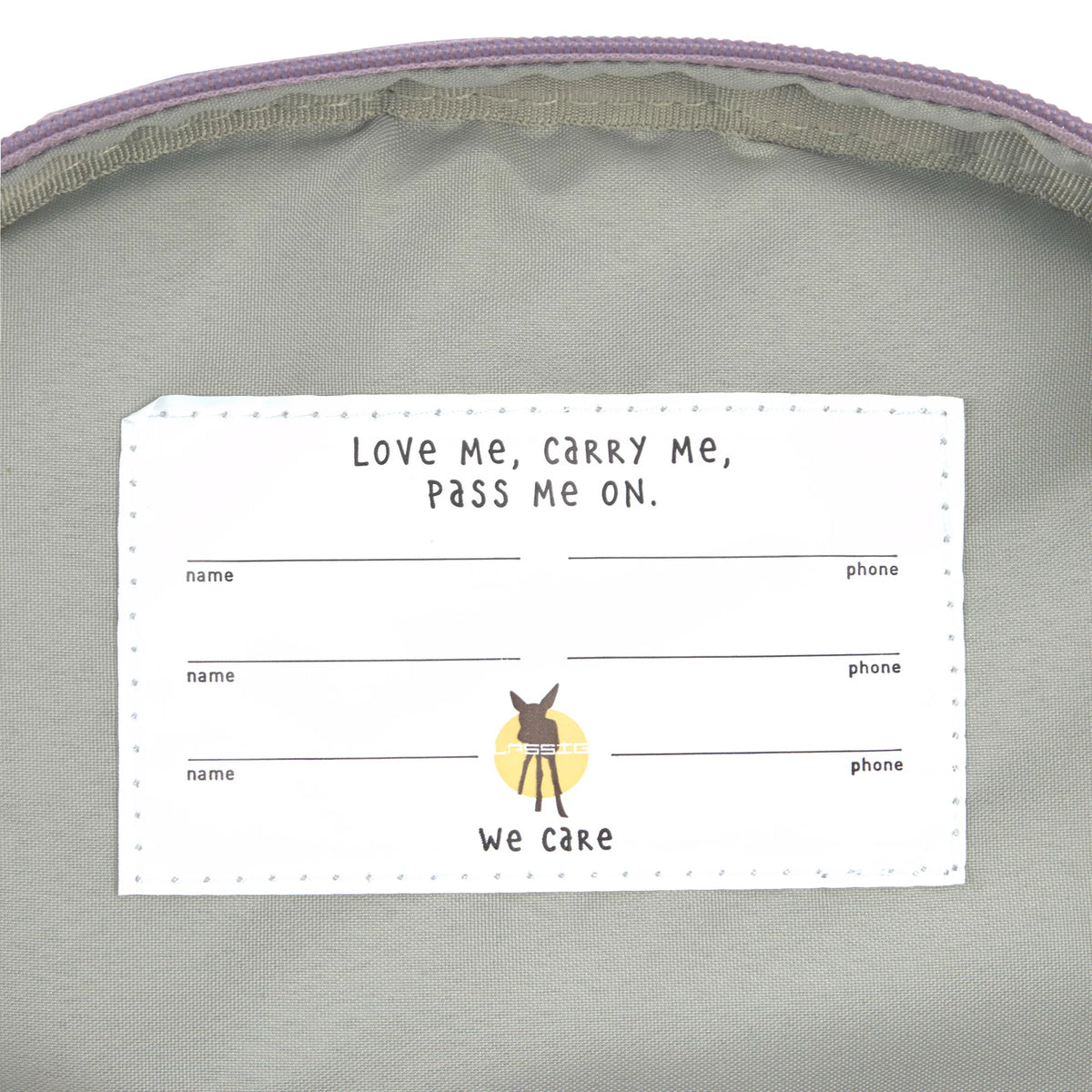 Kindergartenrucksack Mini - Little Gang, Lila
