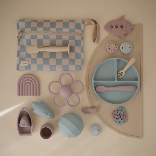 Rassel/Beißring Daisy - Soft Lilac