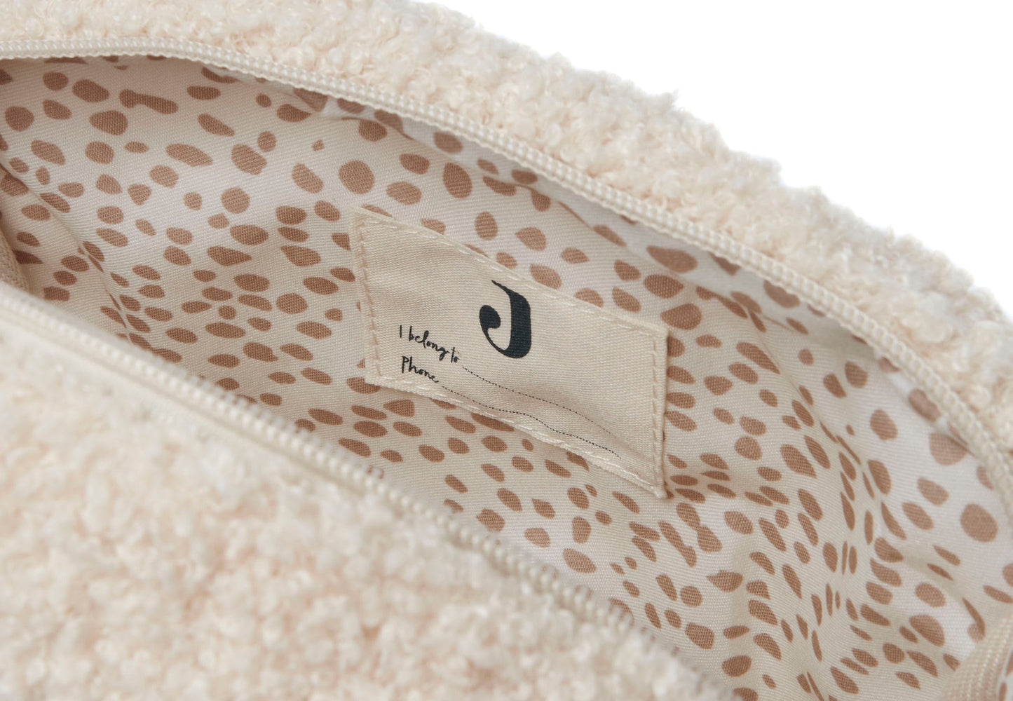 Kosmetiktasche Boucle - Naturel