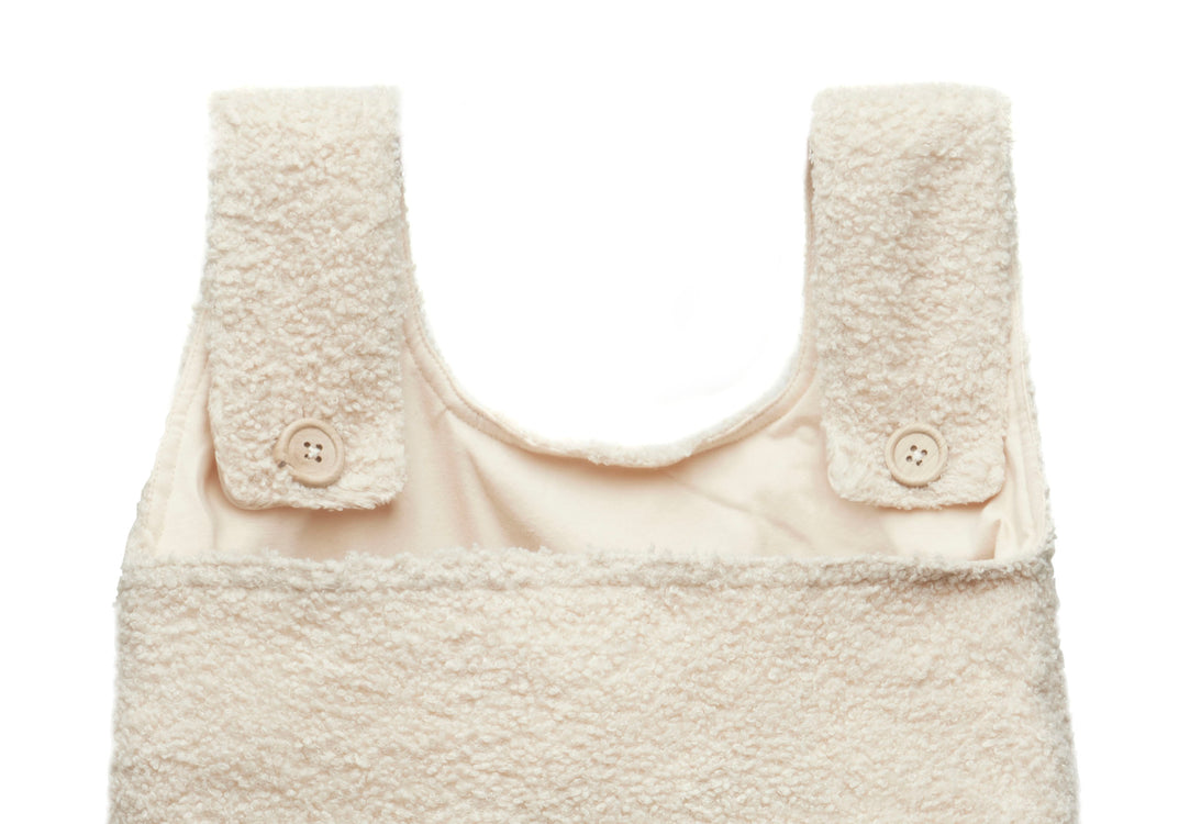 Bettaufbewahrungstasche Boucle - Naturel