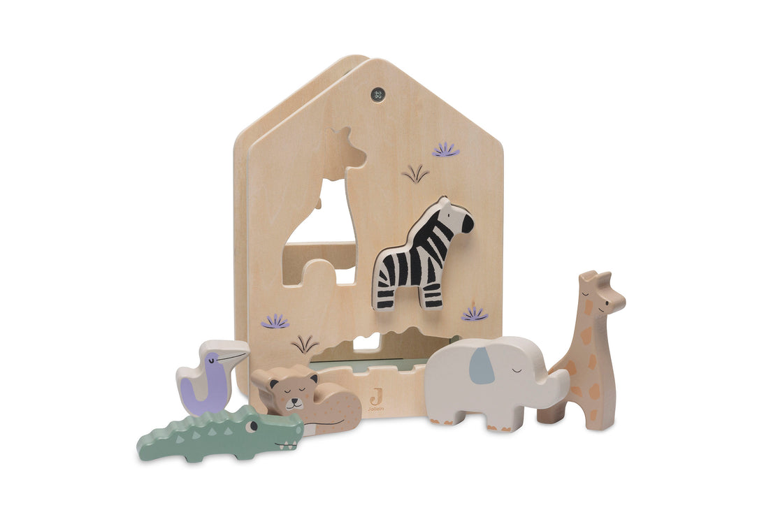 Steckspiel aus Holz - Jungle Jambo