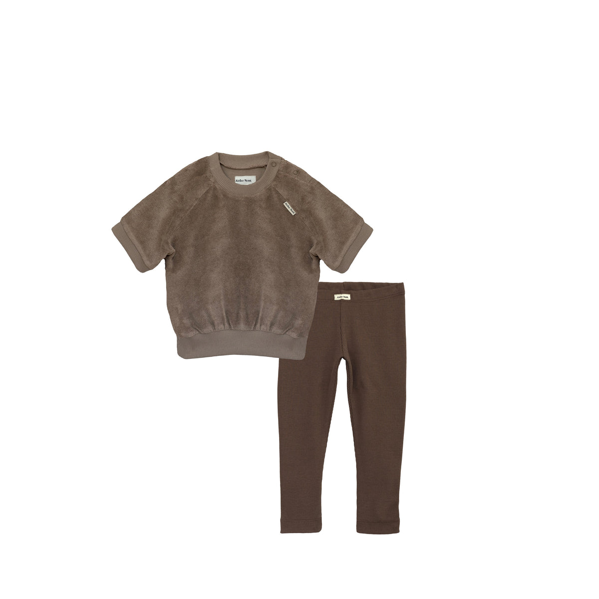 Frottee-Shirt Nizza - Olive