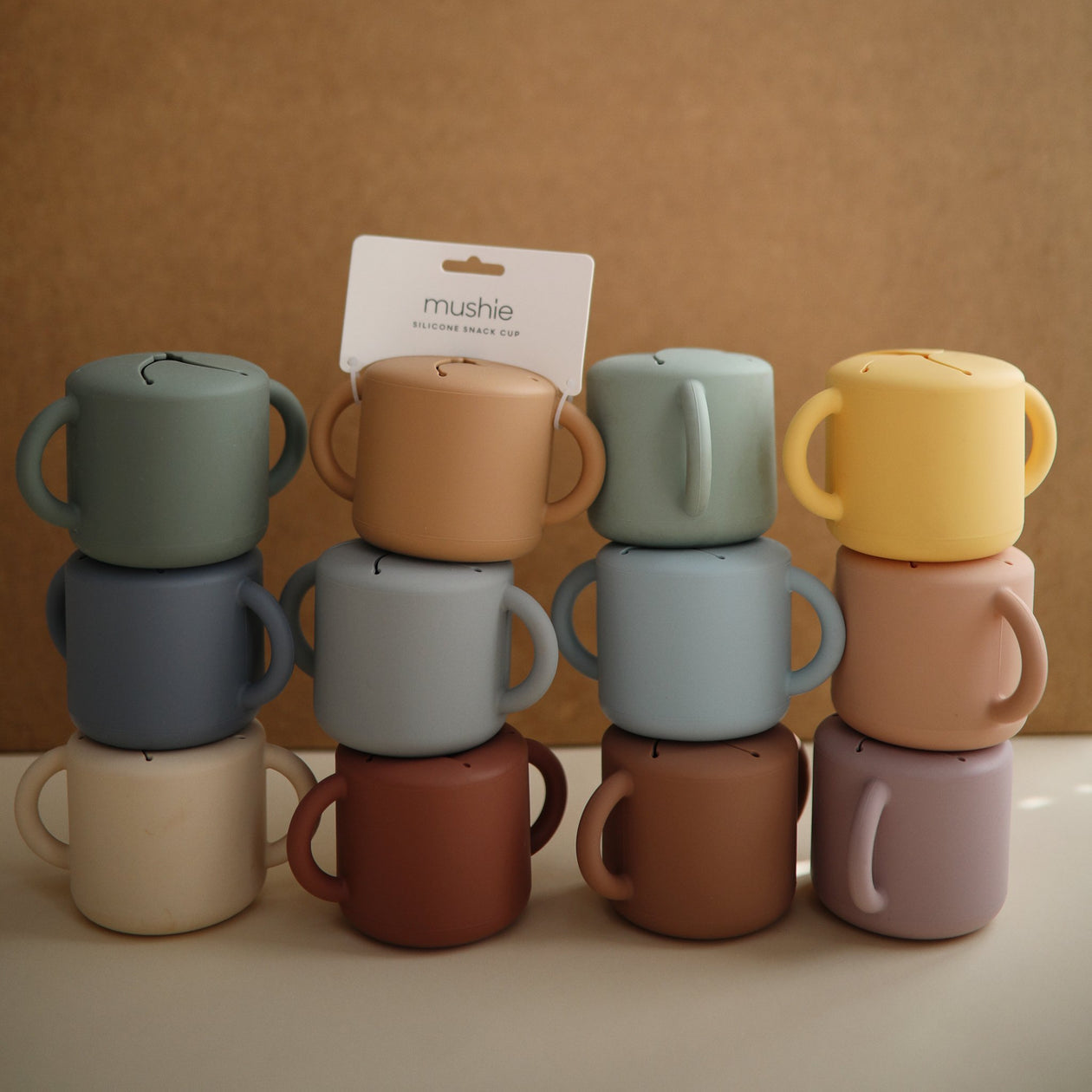 Snackbecher Silikon - Soft Lilac