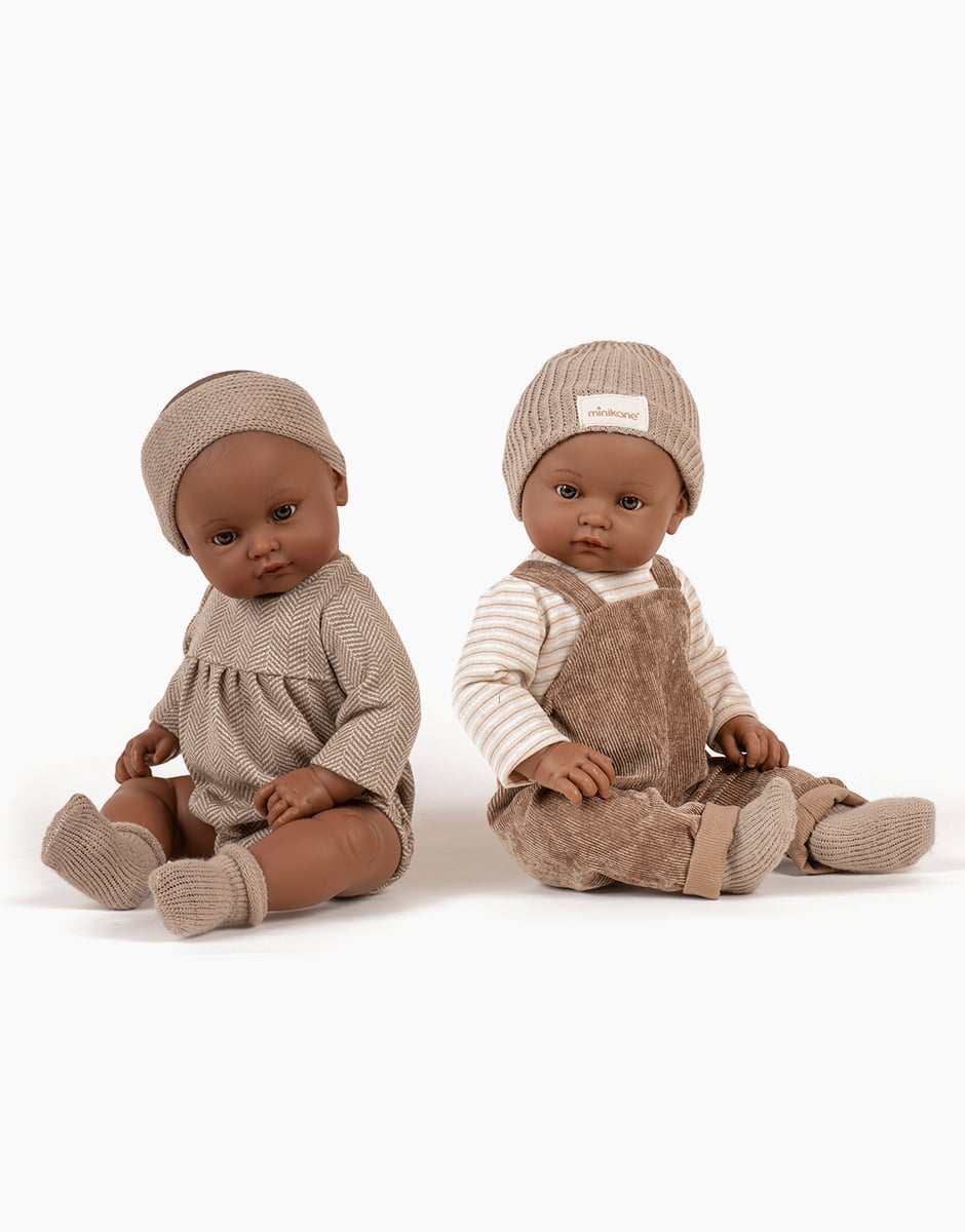 Puppe Bambini Augustin 47 cm - INKL. Bekleidung