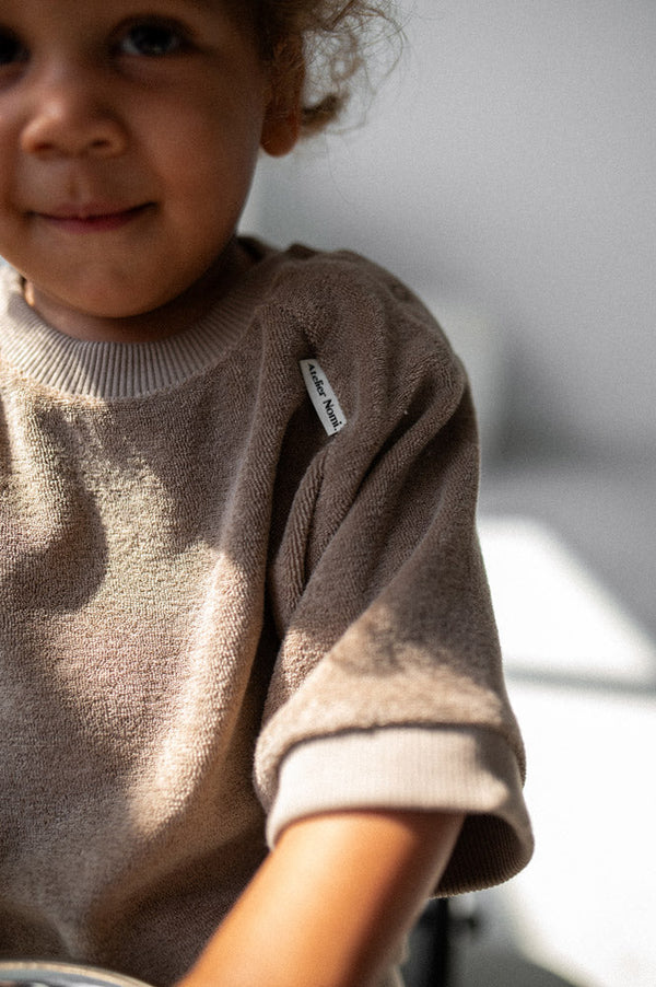 Frottee-Shirt Nizza - Olive
