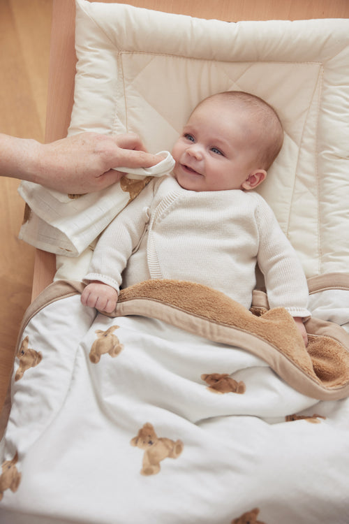 Babydecke Jersey 75x100cm - Teddy Bear
