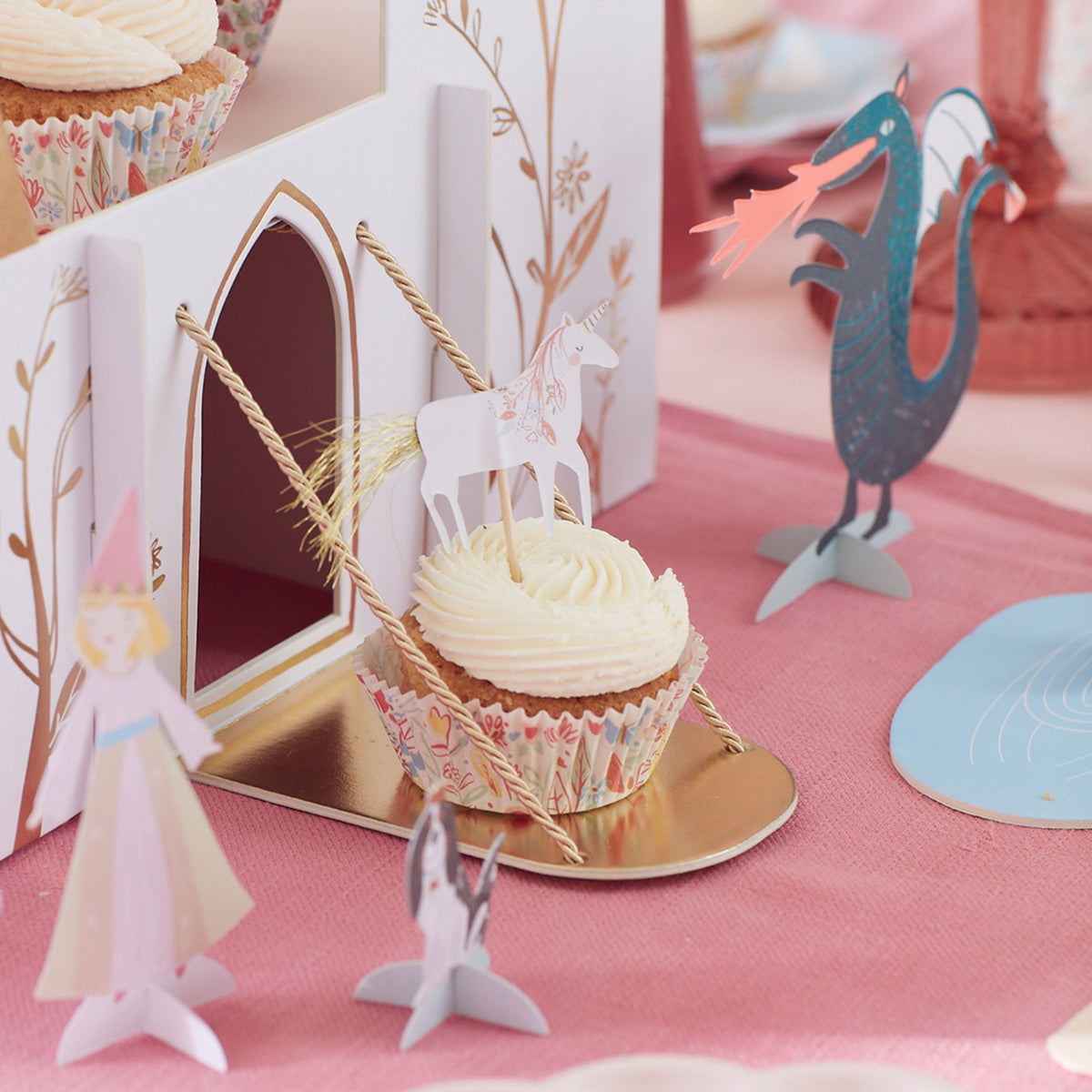 Cupcake-Set - Prinzessinnen