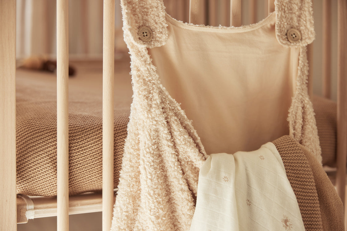 Bettaufbewahrungstasche Boucle - Naturel