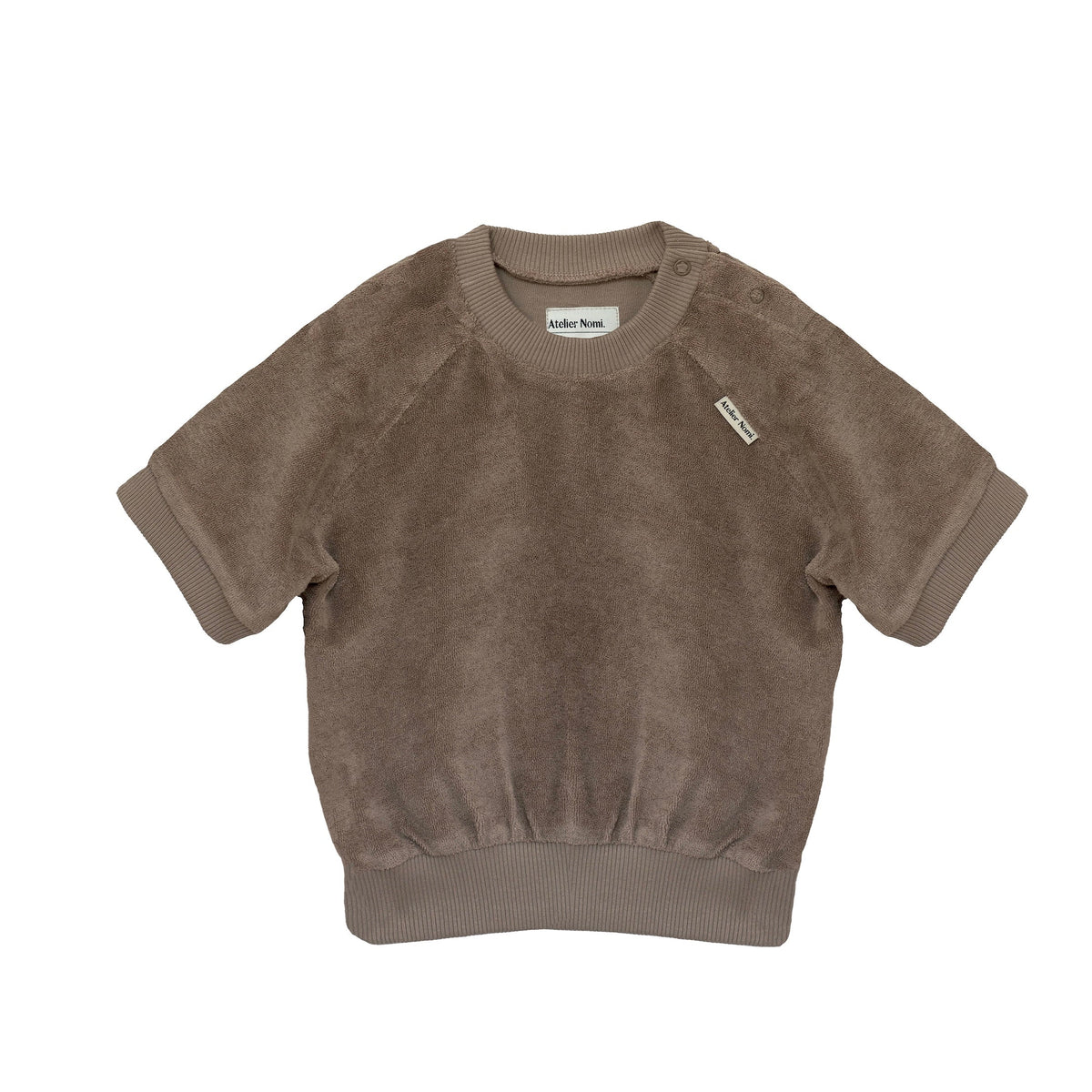 Frottee-Shirt Nizza - Olive