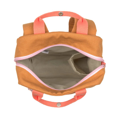 Kindergartenrucksack Square Little One & Me - Small, Karamell
