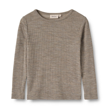 Merino Seiden L/S Langarmshirt Alfie
