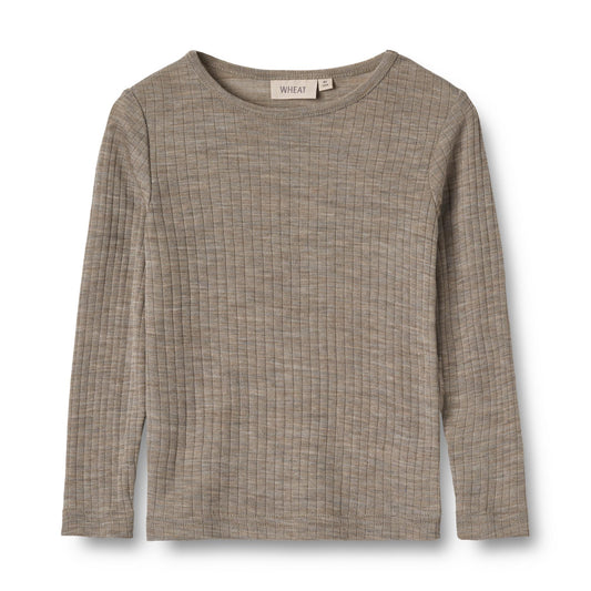 Merino Seiden L/S Langarmshirt Alfie