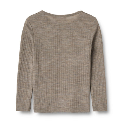 Merino Seiden L/S Langarmshirt Alfie