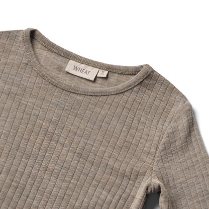 Merino Seiden L/S Langarmshirt Alfie