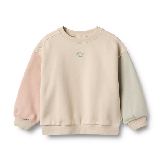 Sweatshirt L/S Elliot mit Stickerei