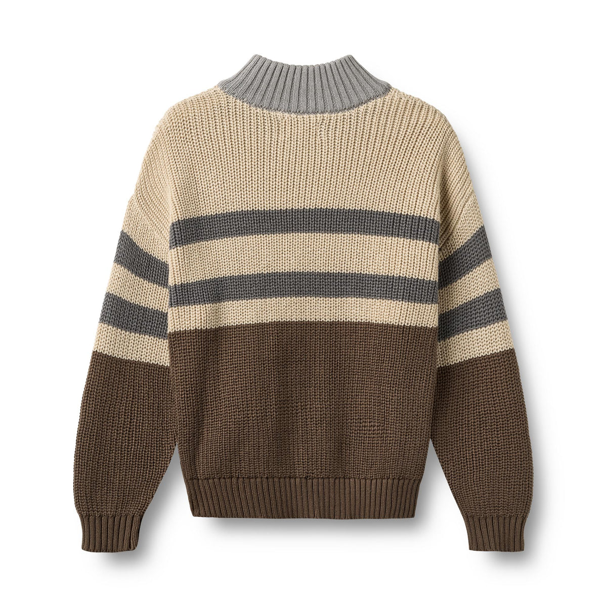 Strickpullover mit Reißverschluss Simo