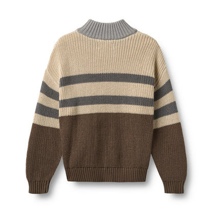 Strickpullover mit Reißverschluss Simo