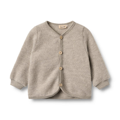 Merino Wollfleece Cardigan Kari - Baby