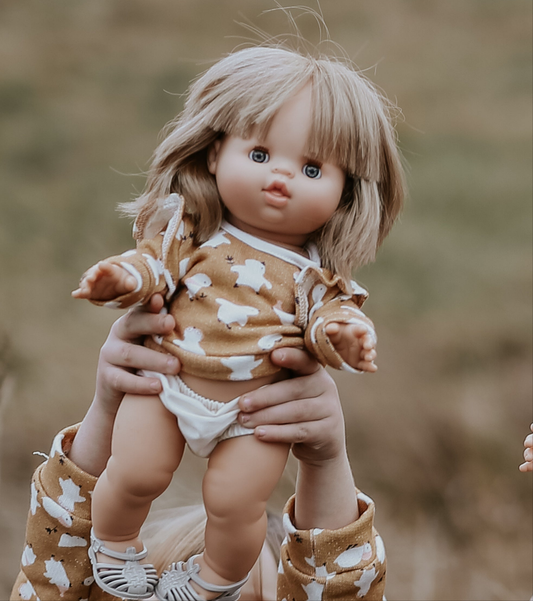 Puppe Yzé 34 cm - OHNE Kleidung & Zubehör
