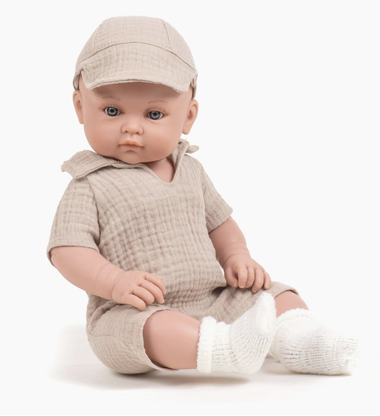 Puppe Bambini Yann 47 cm - INKL. Bekleidung