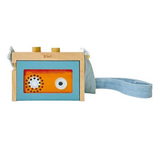 Mini Tape Recorder - Blue Orange