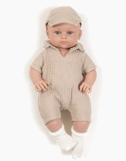 Puppe Bambini Yann 47 cm - INKL. Bekleidung