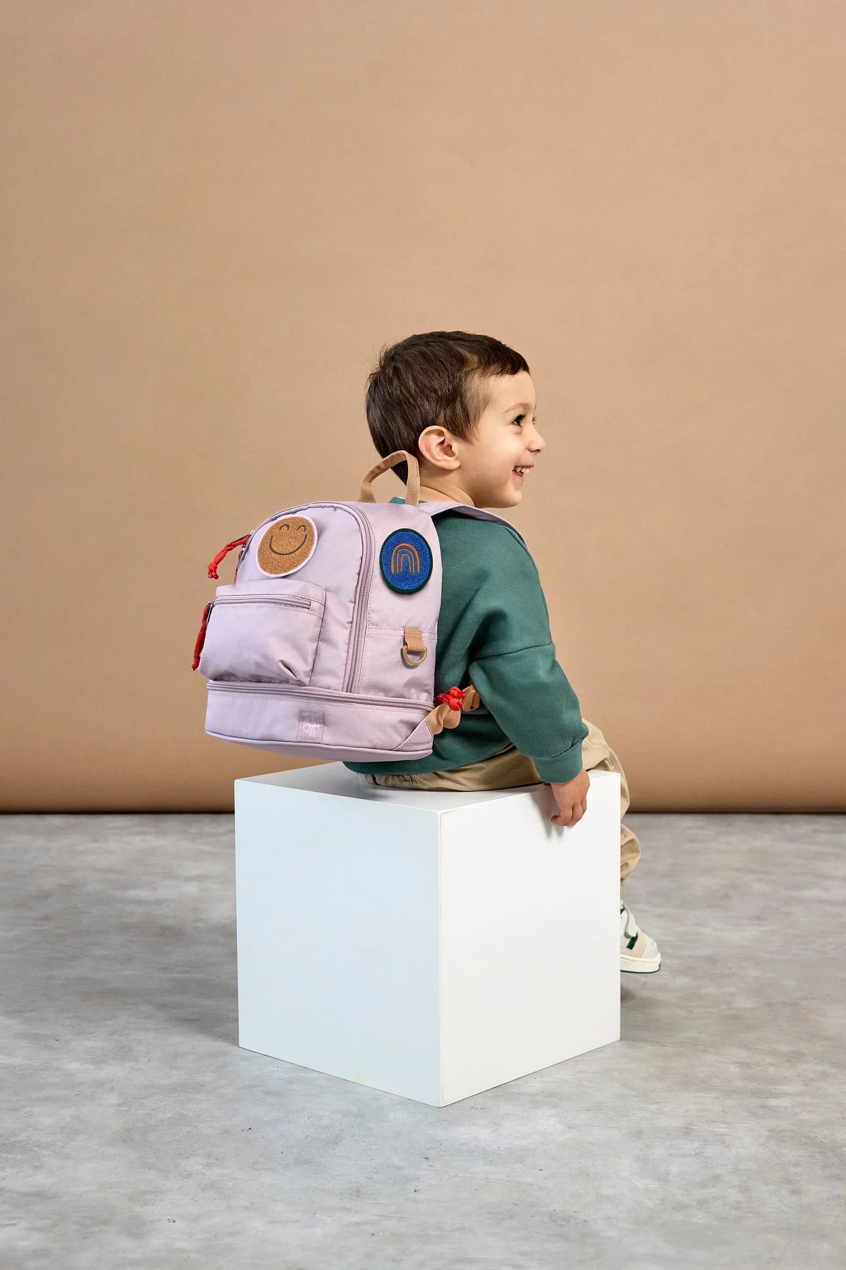 Kindergartenrucksack Mini - Little Gang, Lila