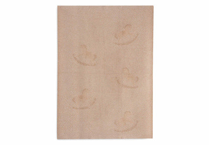 Babydecke Strick 75x100cm - Nostalgic Ride