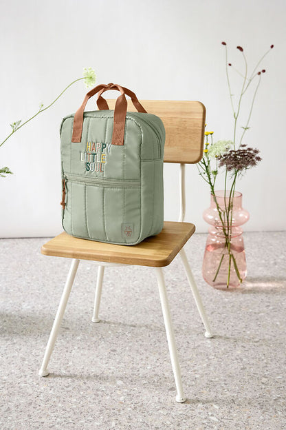 Kindergartenrucksack Square - Little Gang, Light Khaki