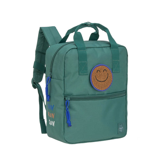 Kindergartenrucksack Square - Little Gang, Dunkelgrün