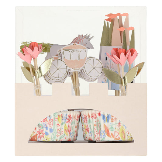 Cupcake-Set - Prinzessinnen
