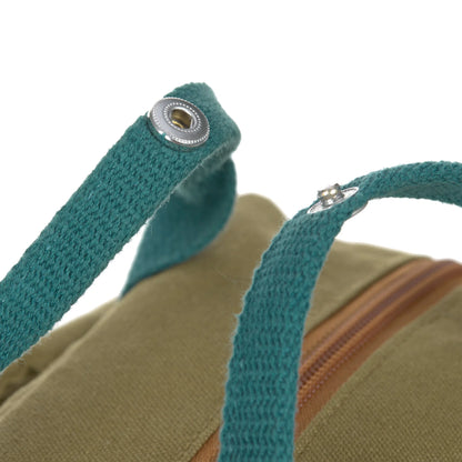 Kindergartenrucksack Square Little One & Me - Small, Oliv