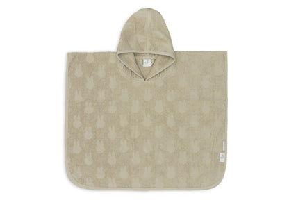 Badeponcho Frottee Miffy Jaquard - Olive