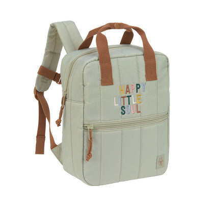 Kindergartenrucksack Square - Little Gang, Light Khaki